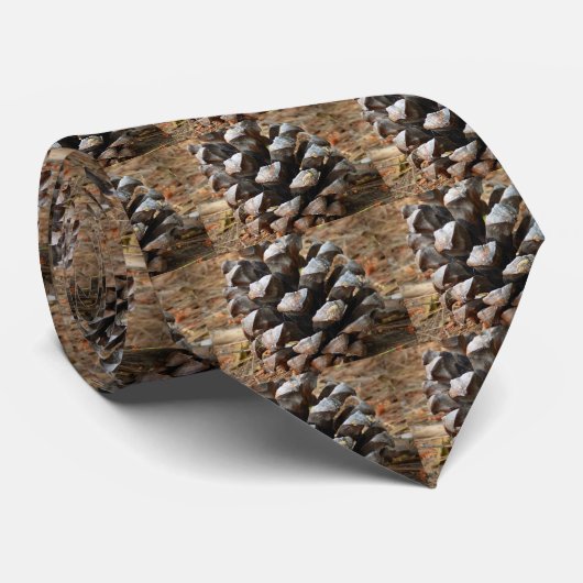 Pineconeの森林森林 ネクタイ (ロール)