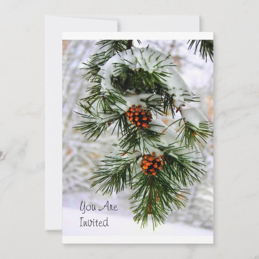 PineConeブランチHD 招待状 (正面)