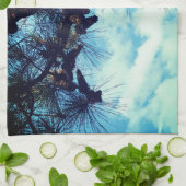 PineCone装飾 キッチンタオル (折り畳み)