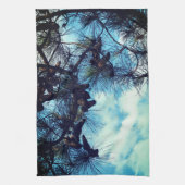 PineCone装飾 キッチンタオル (縦)