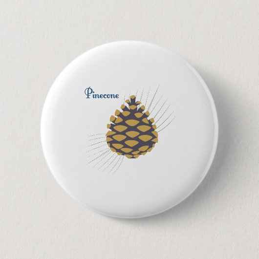 Pinecone 缶バッジ (正面)
