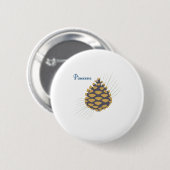 Pinecone 缶バッジ (正面&裏面)