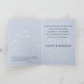 Pinecone Universe誕生日カード(聖なる書物、 経典付き) カード (内部)