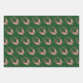 Pinecone Wrapping紙セット(3枚) ラッピングペーパーシート (正面3)