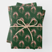 Pinecone Wrapping紙セット(3枚) ラッピングペーパーシート (インサイチュ)