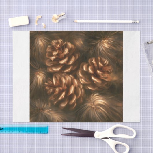 Pinecones 薄葉紙 (クラフト)
