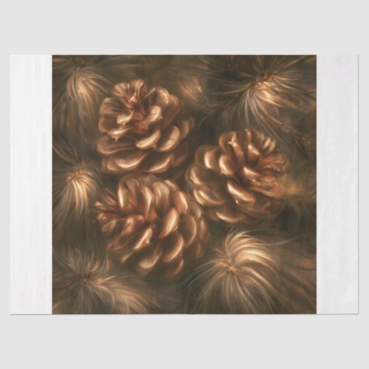 Pinecones 薄葉紙 (正面)