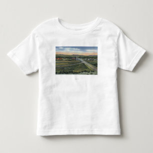 Pinedale、WY - Sublette郡の郡の首都 トドラーTシャツ