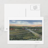 Pinedale, WY - Sublette Countyの郡庁所在地 ポストカード (正面/裏面)