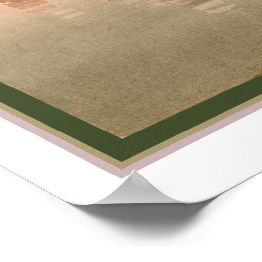 "Pines by the Sea" ca. 1912 ポスター (角)