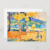 Pines on the Coast by Henri Edmond Cross ポストカード (正面/裏面)