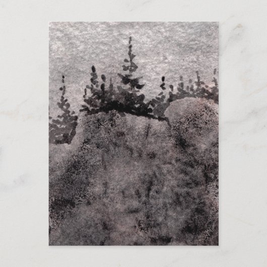 "Pines on the Peak" Country Roadsはがき ポストカード (正面)