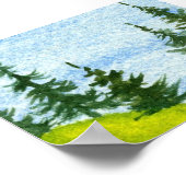 Pinescapeミニポスター ポスター (角)