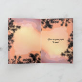 Piney Sunset Dia del Padre カード (内部)