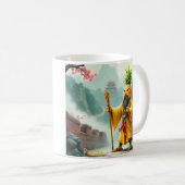 PineZhu – パイナップル帝国 コーヒーマグカップ (正面右)