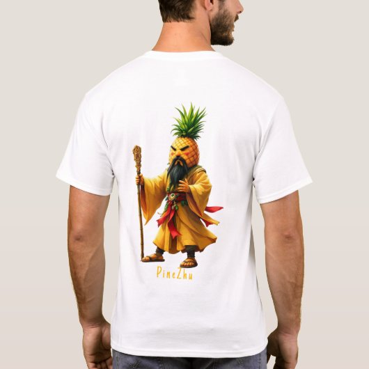 PineZhu - パイナップル帝国 Tシャツ (裏面)
