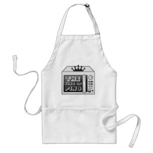 Pingおもしろいマイクロ波料理 スタンダードエプロン
