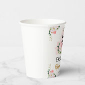 Ping金ゴールドアップル先生退職パーティー紙カップ 紙コップ (右)