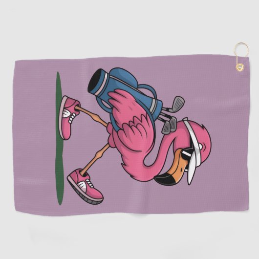Ping Flamingo Golf Sunglasses Golf Lover  ゴルフタオル (横)