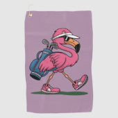 Ping Flamingo Golf Sunglasses Golf Lover  ゴルフタオル (正面)