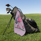 Ping Flamingo Golf Sunglasses Golf Lover  ゴルフタオル (グリーン)