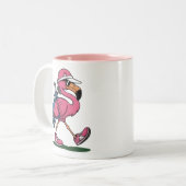 Ping Flamingo Golf Sunglasses Golf Lover  ツートーンマグカップ (正面左)