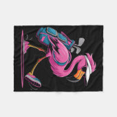 Ping Flamingo Golf Sungles Woman Ladies Men Golf L フリースブランケット (正面(横))