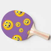 ping pogパドル顔 卓球ラケット (横)