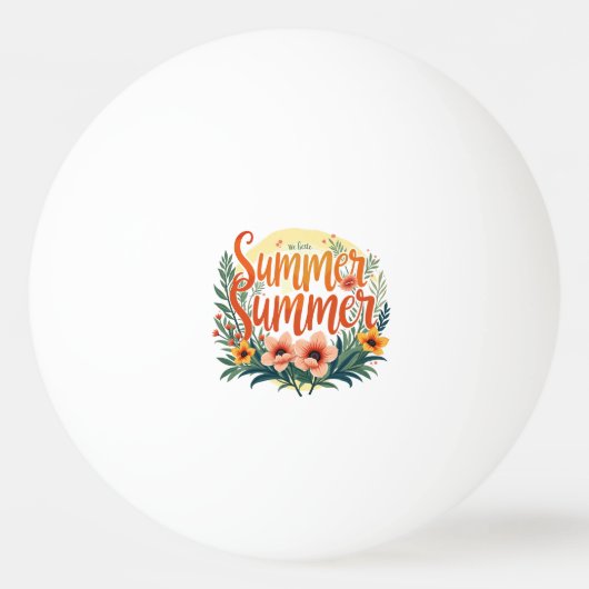 Ping Pong Ball 卓球ボール (正面)