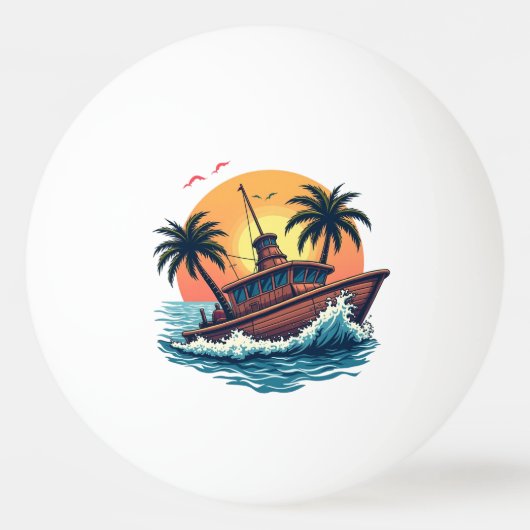 Ping Pong Ball 卓球ボール (正面)