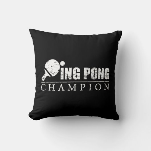 Ping Pong Champion クッション (正面)