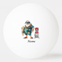 Ping pong Christmas Santa Claus 卓球ボール