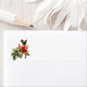 Ping Pong Christmas Themed for Siamese Cat lovers ラベル (インサイチュ)