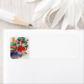 Ping Pong Christmas Themed for Siamese Cat lovers ラベル (インサイチュ)