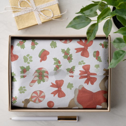 Ping Pong Christmas themed for Siamese Cat Lovers  薄葉紙 (ギフト)