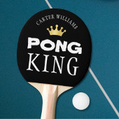 PING PONG KING オリジナル ブラック 卓球ラケット