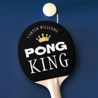 PING PONG KING オリジナル ブラック 卓球ラケット