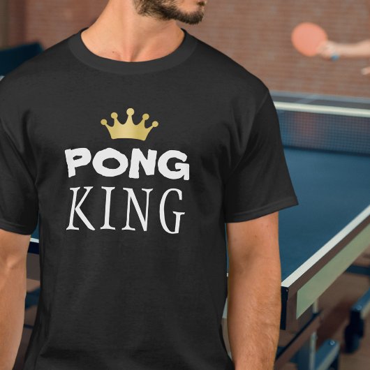 PING PONG KING ゴールドクラウン Tシャツ