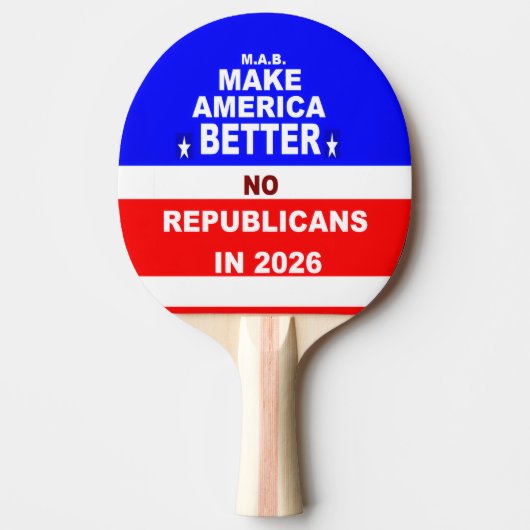 Ping Pong Paddle 卓球ラケット (正面)