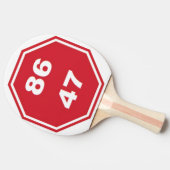 Ping Pong Paddle 卓球ラケット (横)