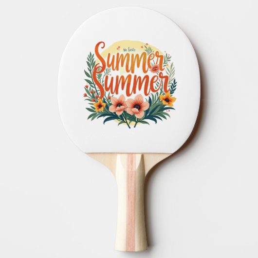 Ping Pong Paddle 卓球ラケット (裏面)