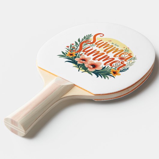 Ping Pong Paddle 卓球ラケット (正面アングル)