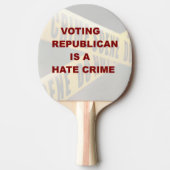 Ping Pong Paddle 卓球ラケット (正面)