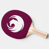 Ping pong paddle with Flag of Phoenix City 卓球ラケット (横)