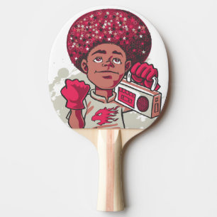 Ping Pong Paddle – YOUTH Power Afro & Boombox 卓球ラケット