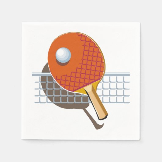 Ping Pong Paper スタンダードカクテルナプキン (正面)