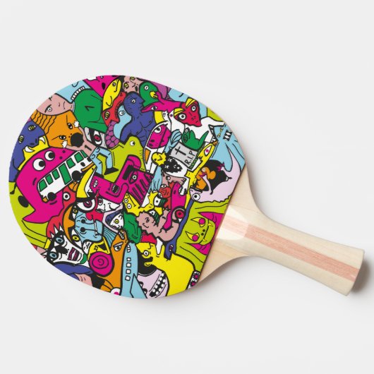 Ping Pong Part-Take 卓球ラケット (横)