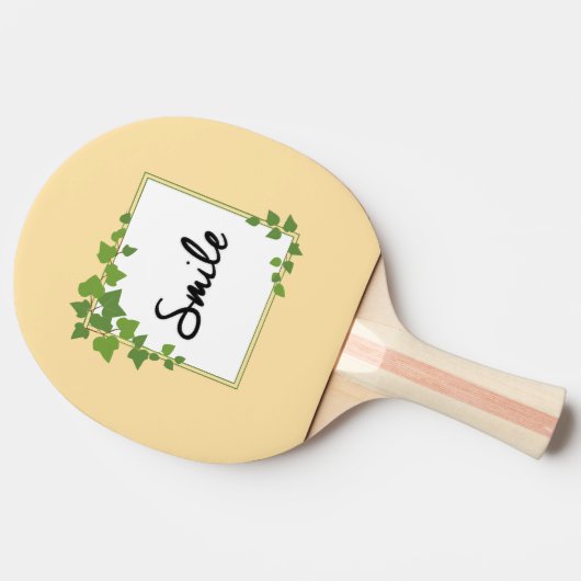 Ping pong smile  卓球ラケット (横)