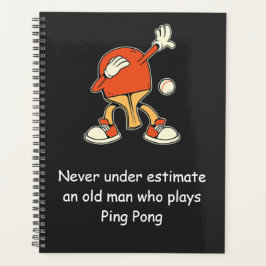 Ping Pong Table Tennis Never Underestimate  プランナー手帳