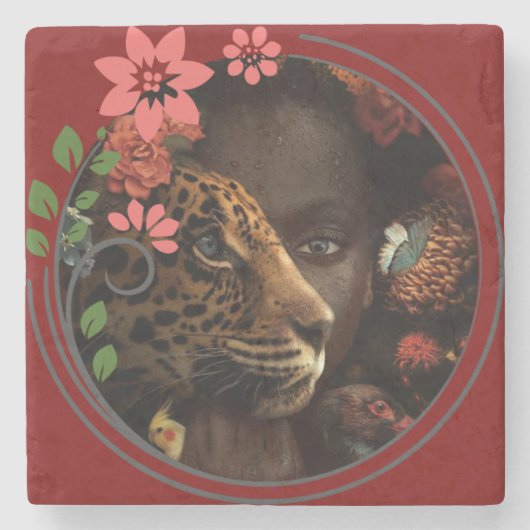 Ping pong vibes  ストーンコースター (正面)